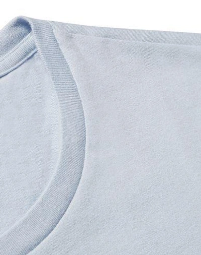 Shop Club Monaco T-shirt In Sky Blue