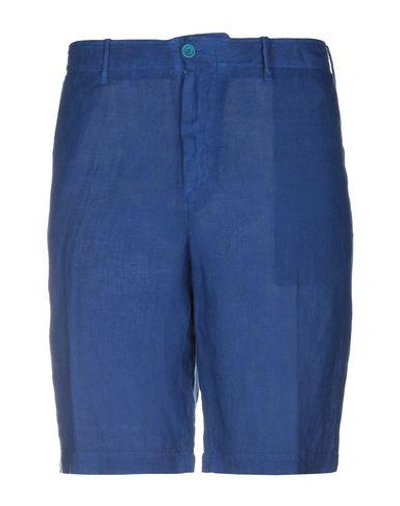 Shop Fedeli Shorts & Bermuda Shorts In Blue