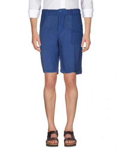 Shop Fedeli Shorts & Bermuda Shorts In Blue