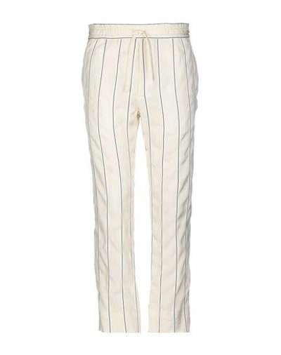 Shop Haider Ackermann Casual Pants In Ivory