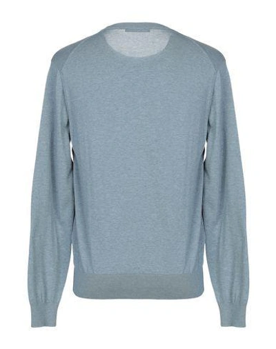 Shop Dolce & Gabbana Sweaters In Slate Blue