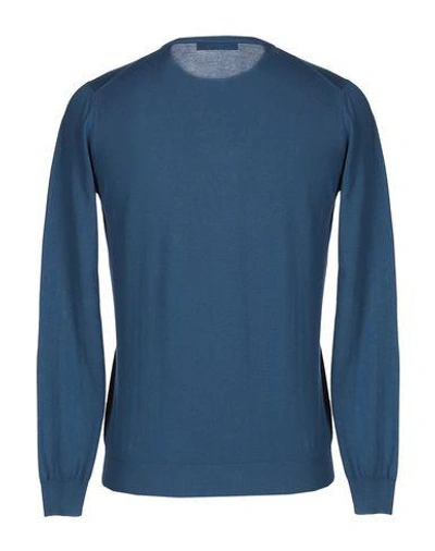 Shop Della Ciana Sweater In Slate Blue