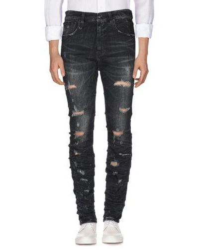 R13 Jeans In Black