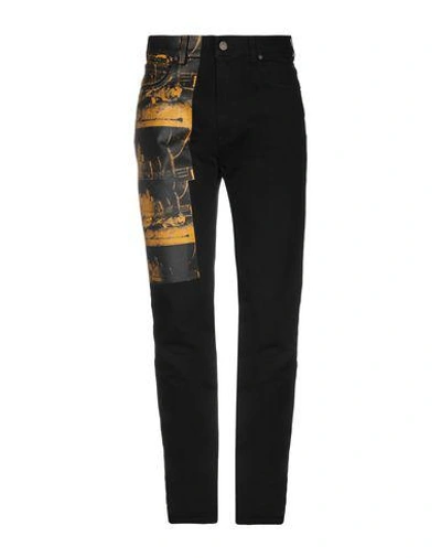 Shop Calvin Klein 205w39nyc Denim Pants In Black