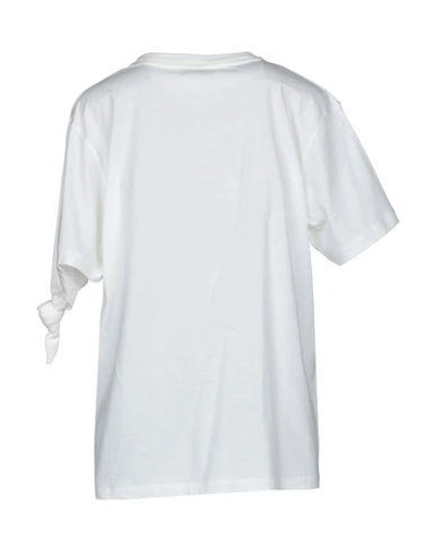 Shop Jw Anderson T-shirts In White