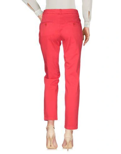 Shop Weekend Max Mara Casual Pants In Red