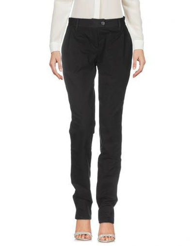 Shop Twinset Casual Pants In Black