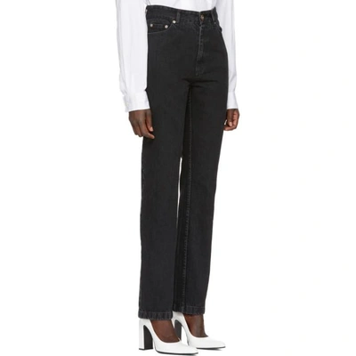 Shop Matthew Adams Dolan Black Slim Jeans