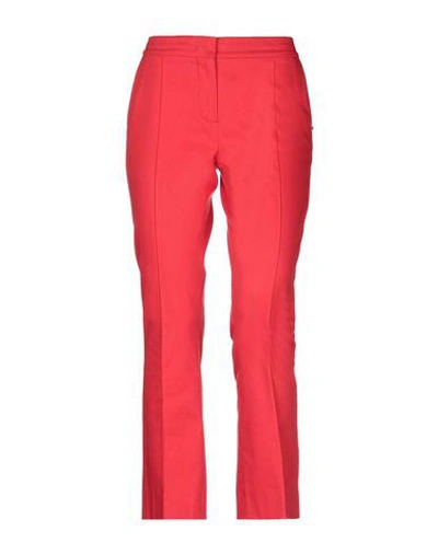 Shop Sportmax Code Woman Pants Red Size 12 Cotton, Elastane