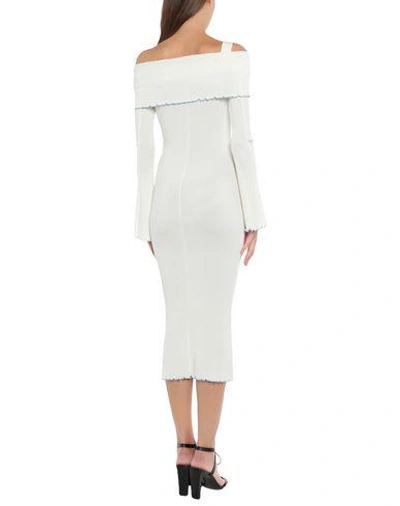 Shop Ellery Midi Dress In White
