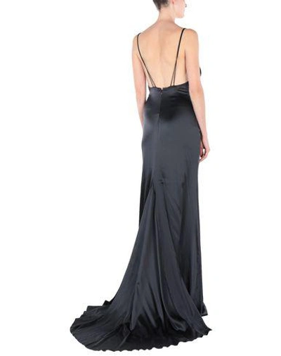 Shop Francesca Piccini Long Dresses In Black