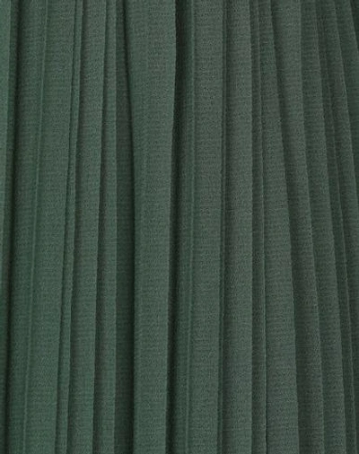 Shop P.a.r.o.s.h Long Skirts In Military Green