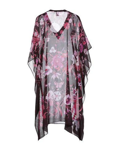 Shop Dianora Salviati Floral Shirts & Blouses In Deep Purple