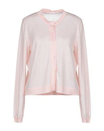 Shop Malo Cardigan In Pink