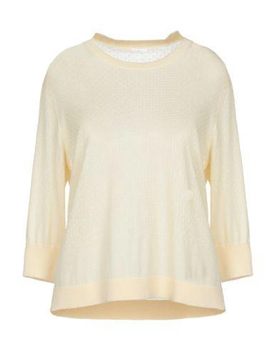 Shop Malo Cashmere Blend In Yellow