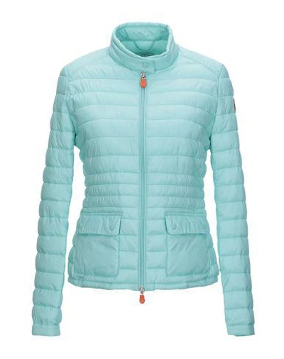 Shop Save The Duck Jackets In Light Green