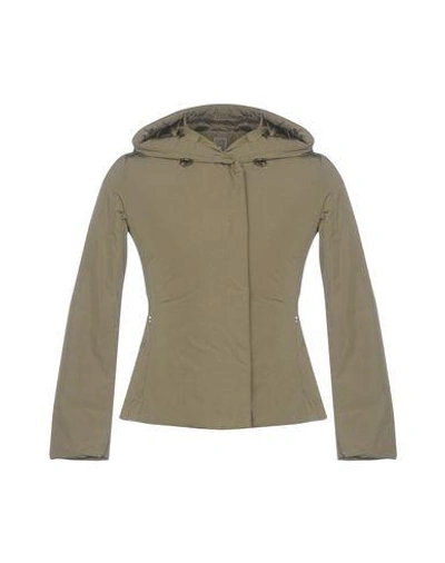 Shop Add Jacket In Military Green