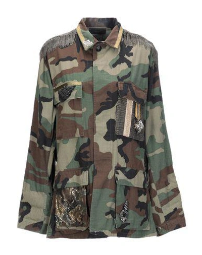 Shop L'edition Jackets In Military Green