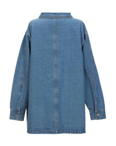 Shop Oak Denim Outerwear In Blue