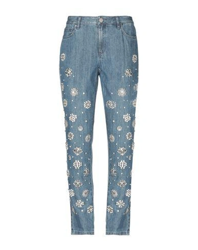 Shop Michael Michael Kors Jeans In Blue