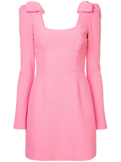 Shop Rebecca Vallance Love Mini Dress - Farfetch In Pink
