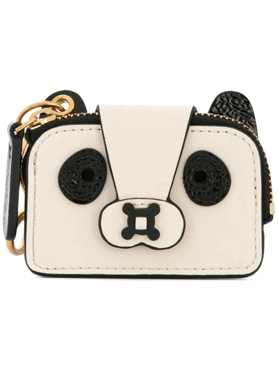 Shop Anya Hindmarch Panda Pouch In White