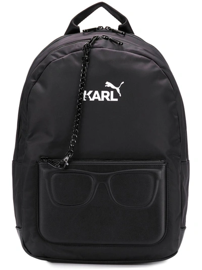 Puma Karl Lagerfeld X Backpack In Black | ModeSens