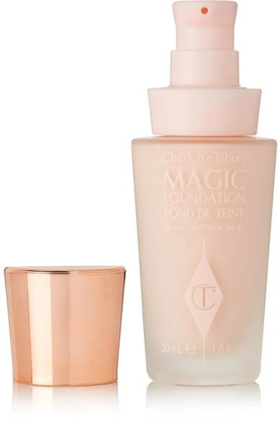 Shop Charlotte Tilbury Magic Foundation Flawless Long-lasting Coverage Spf15 - Shade 0, 30ml In Neutral