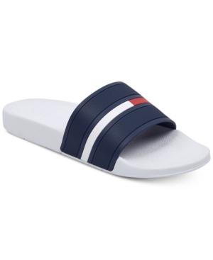 tommy hilfiger men's ennis slide sandals