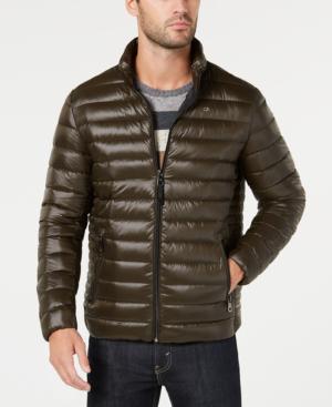 calvin klein quilted down jacket