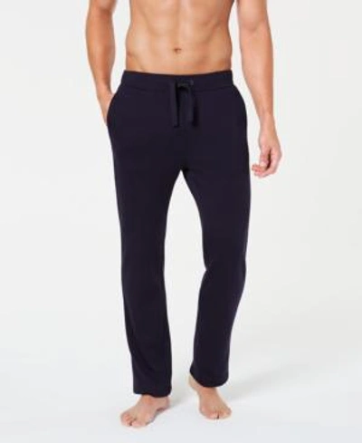 Shop Ugg Men's Wyatt Pajama Pants In Navy