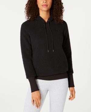 puma downtown sherpa hoodie