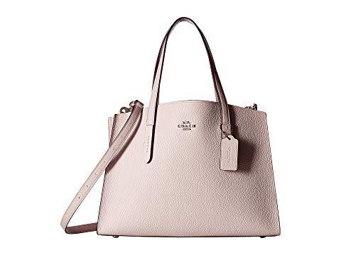 coach polished pebble leather