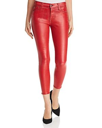 Shop J Brand 835 Coated Capri Skinny Jeans In Phenomena