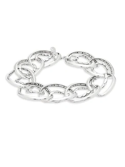 Shop John Hardy Kali Double Loop Chain Bracelet In Silver
