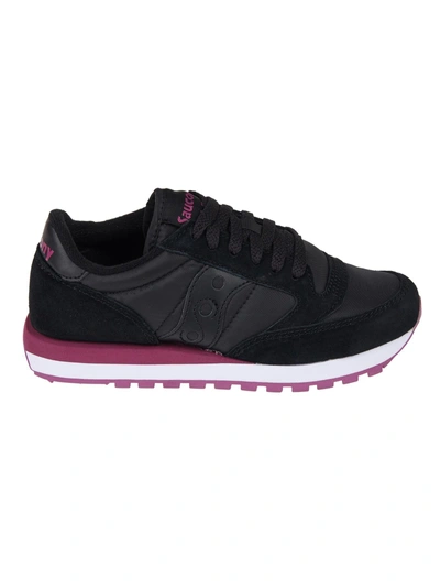 Shop Saucony Jazz Original Sneakers In Black Pink
