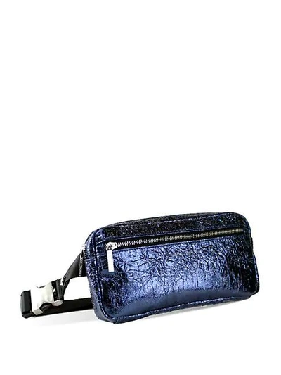 Shop Kendall + Kylie Olympia Belt Bag In Navy