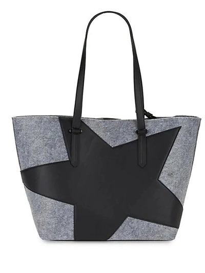 Shop Kendall + Kylie Izzy Star Tote In Grey