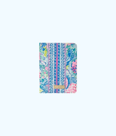 Shop Lilly Pulitzer Passport Cover In Multi Mermaids Cove