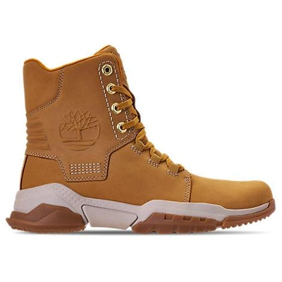 Shop Timberland Men's Cityforce Reveal Leather Boots, Brown/orange