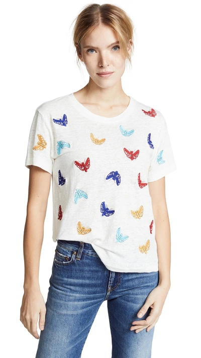 Shop Banner Day Monarch Tee In Bone