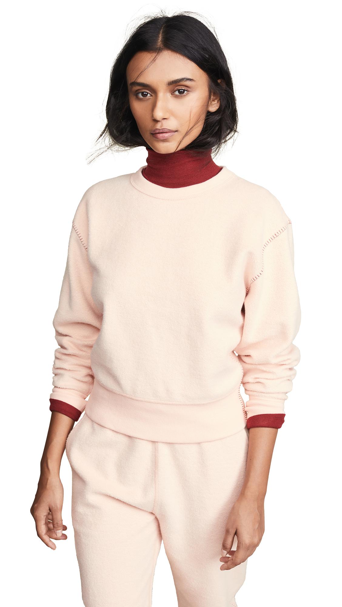 inside out sweatshirt style