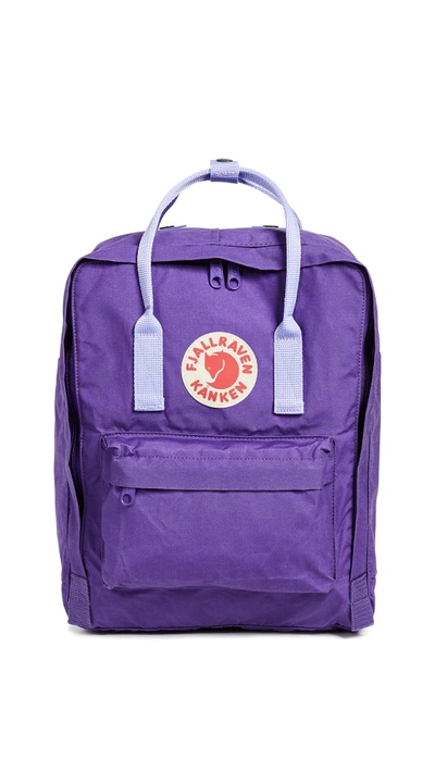 Shop Fjall Raven Kanken Backpack In Purple/violet