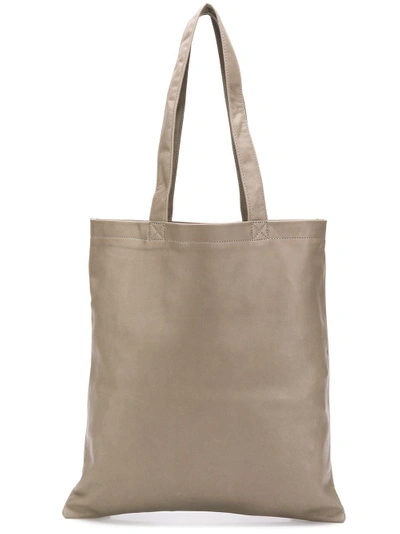 Shop Isaac Reina Ultra Soft Tote In Grey