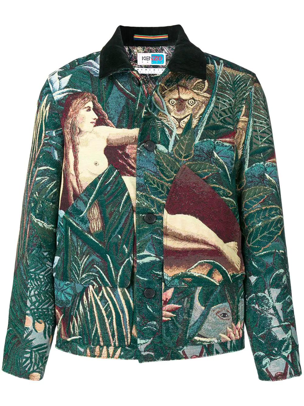 kenzo green jacket