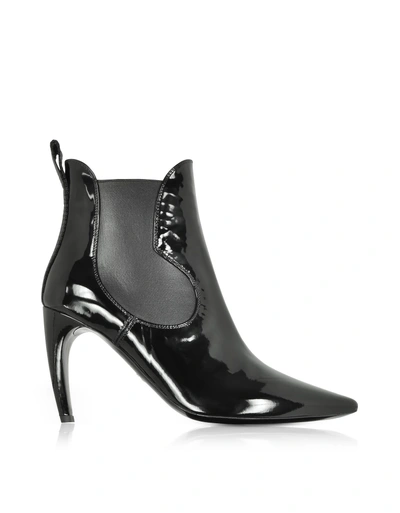 Shop Proenza Schouler Black Patent Leather Boots