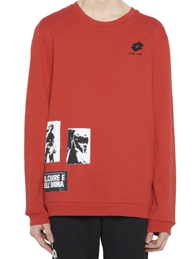 Shop Damir Doma / Lotto Sweatshirt In Red