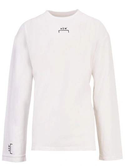 Shop A-cold-wall* A Cold Wall T-shirt In Bianco