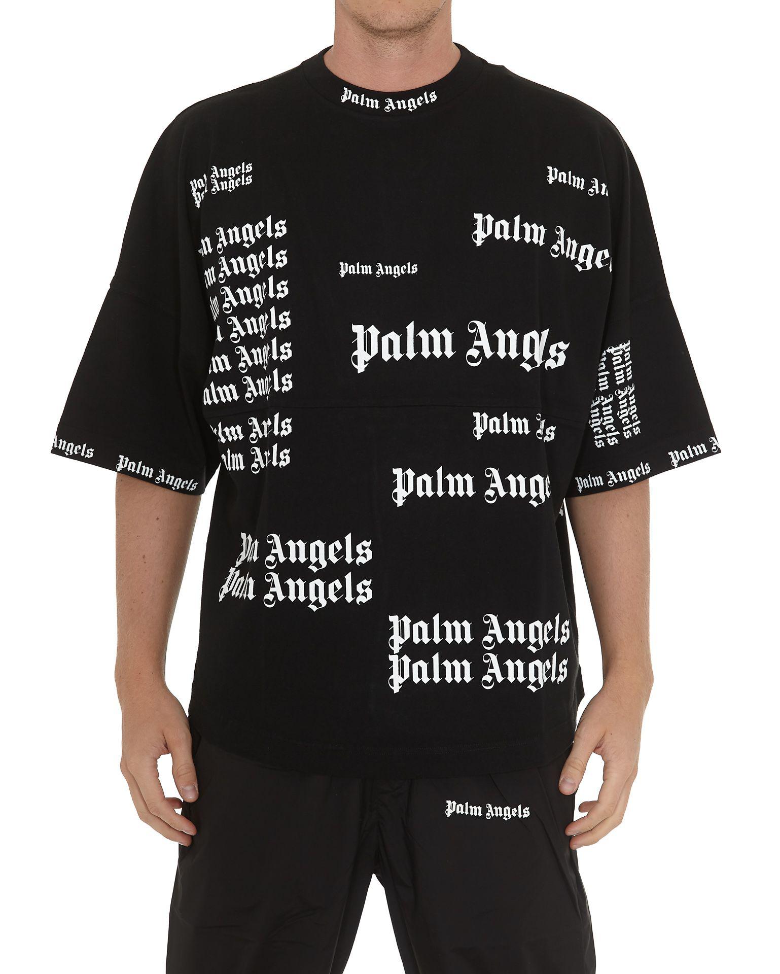 palm angels all over tee