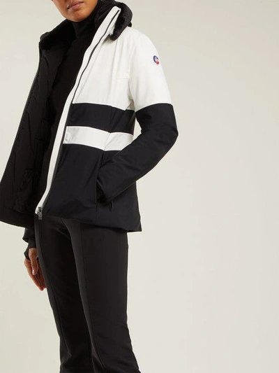 Fusalp Levanne Faux Fur-trimmed Ski Jacket In White | ModeSens